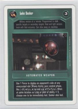 1995 Star Wars CCG: Premiere - [Base] - Unlimited White Border #_LUSE - Luke Seeker