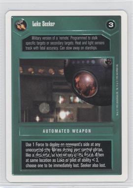 1995 Star Wars CCG: Premiere - [Base] - Unlimited White Border #_LUSE - Luke Seeker