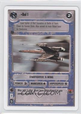 1995 Star Wars CCG: Premiere - [Base] - Unlimited White Border #_REON - Red 1