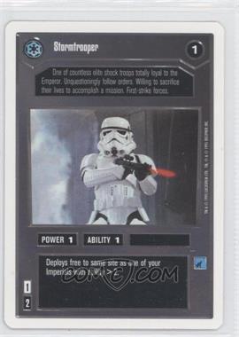 1995 Star Wars CCG: Premiere - [Base] - Unlimited White Border #_STOR - Stormtrooper