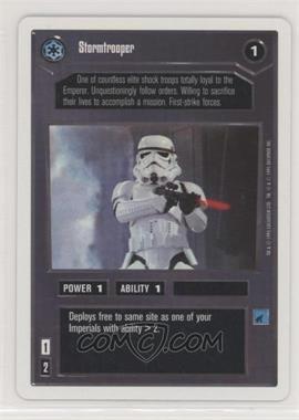 1995 Star Wars CCG: Premiere - [Base] - Unlimited White Border #_STOR - Stormtrooper