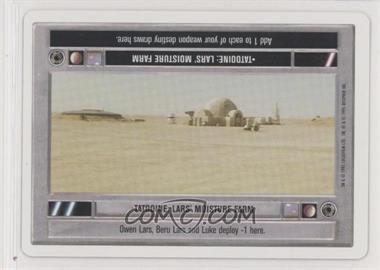 1995 Star Wars CCG: Premiere - [Base] - Unlimited White Border #_TALM - Tatooine: Lars' Moisture Farm (Light)