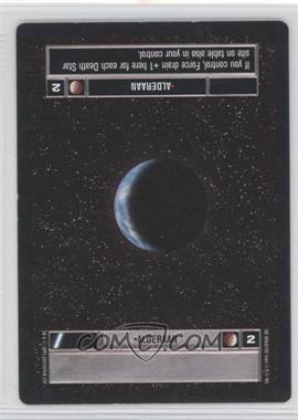 1995 Star Wars CCG: Premiere - [Base] #_ALDE - Alderaan (Dark)