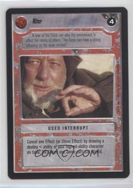 1995 Star Wars CCG: Premiere - [Base] #_ALTE - Alter (Light)