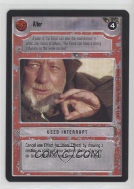 1995 Star Wars CCG: Premiere - [Base] #_ALTE - Alter (Light)