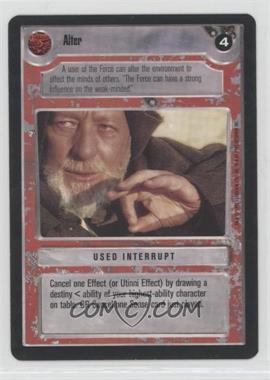 1995 Star Wars CCG: Premiere - [Base] #_ALTE - Alter (Light)