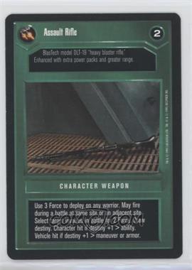 1995 Star Wars CCG: Premiere - [Base] #_ASRI - Assault Rifle