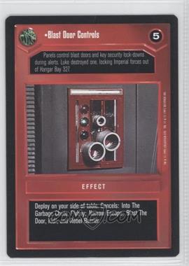 1995 Star Wars CCG: Premiere - [Base] #_BDCO - Blast Door Controls