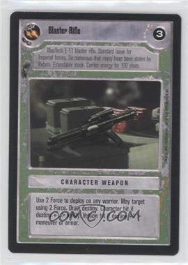 1995 Star Wars CCG: Premiere - [Base] #_BLRI - Blaster Rifle (Light)