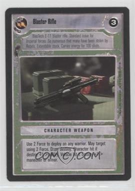 1995 Star Wars CCG: Premiere - [Base] #_BLRI - Blaster Rifle (Light)