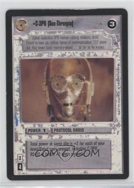 1995 Star Wars CCG: Premiere - [Base] #_C3PO - C-3PO (See-Threepio)