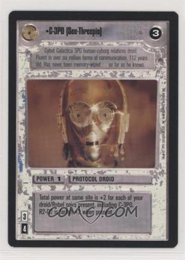 1995 Star Wars CCG: Premiere - [Base] #_C3PO - C-3PO (See-Threepio)