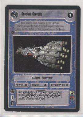 1995 Star Wars CCG: Premiere - [Base] #_COCO - Corellian Corvette