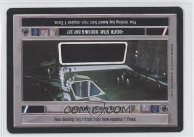 1995 Star Wars CCG: Premiere - [Base] #_DSDB - Death Star: Docking Bay 327 (Light)