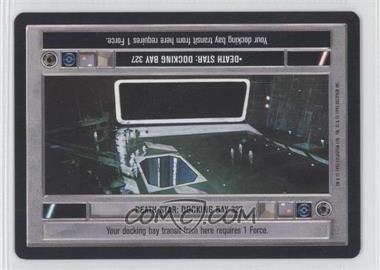 1995 Star Wars CCG: Premiere - [Base] #_DSDB - Death Star: Docking Bay 327 (Light)