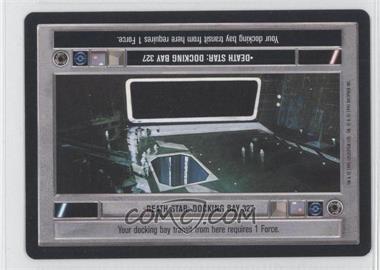 1995 Star Wars CCG: Premiere - [Base] #_DSDB - Death Star: Docking Bay 327 (Light)