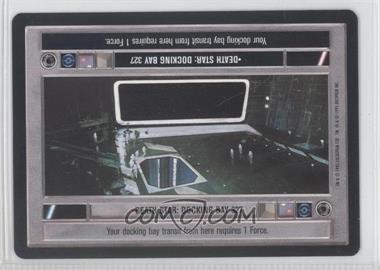 1995 Star Wars CCG: Premiere - [Base] #_DSDB - Death Star: Docking Bay 327 (Light)