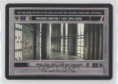 1995 Star Wars CCG: Premiere - [Base] #_DSLM - Death Star: Level 4 Military Corridor