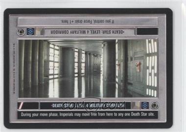 1995 Star Wars CCG: Premiere - [Base] #_DSLM - Death Star: Level 4 Military Corridor