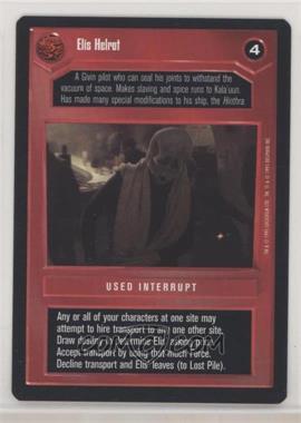 1995 Star Wars CCG: Premiere - [Base] #_ELHE - Elis Helrot