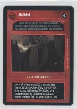 1995 Star Wars CCG: Premiere - [Base] #_ELHE - Elis Helrot