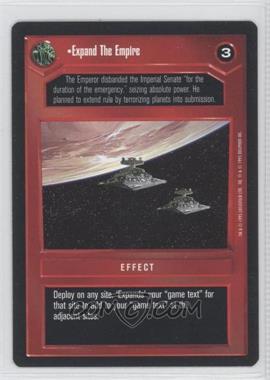 1995 Star Wars CCG: Premiere - [Base] #_EXEM - Expand The Empire