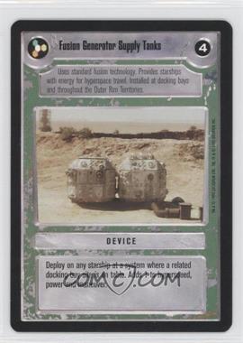 1995 Star Wars CCG: Premiere - [Base] #_FGST - Fusion Generator Supply Tanks (Light)