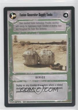 1995 Star Wars CCG: Premiere - [Base] #_FGST - Fusion Generator Supply Tanks (Light)