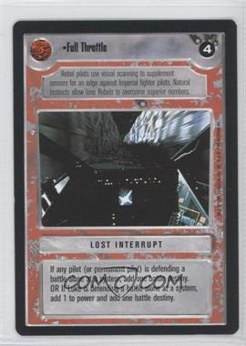 1995 Star Wars CCG: Premiere - [Base] #_FUTH - Full Throttle