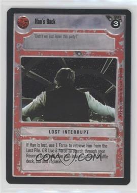 1995 Star Wars CCG: Premiere - [Base] #_HABA - Han's Back