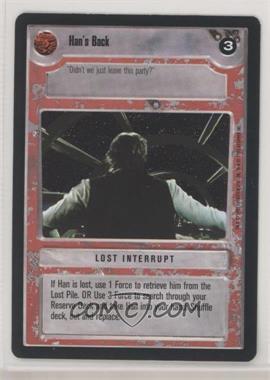 1995 Star Wars CCG: Premiere - [Base] #_HABA - Han's Back