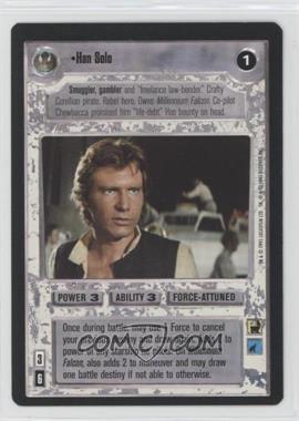 1995 Star Wars CCG: Premiere - [Base] #_HASO - Han Solo