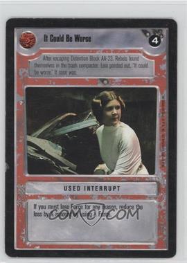 1995 Star Wars CCG: Premiere - [Base] #_ICBW - It Could Be Worse [Noted]