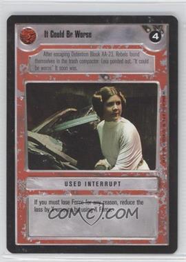 1995 Star Wars CCG: Premiere - [Base] #_ICBW - It Could Be Worse