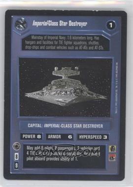 1995 Star Wars CCG: Premiere - [Base] #_ICSD - Imperial-Class Star Destroyer