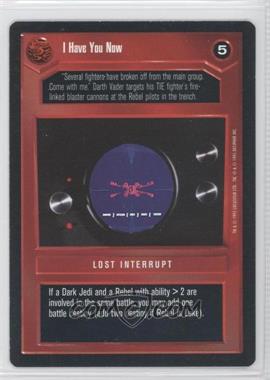 1995 Star Wars CCG: Premiere - [Base] #_IHYN - I Have You Now