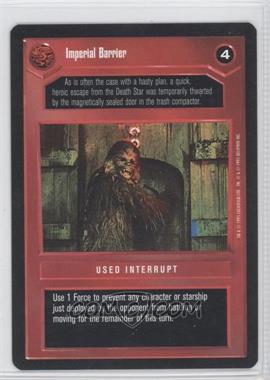 1995 Star Wars CCG: Premiere - [Base] #_IMBA - Imperial Barrier