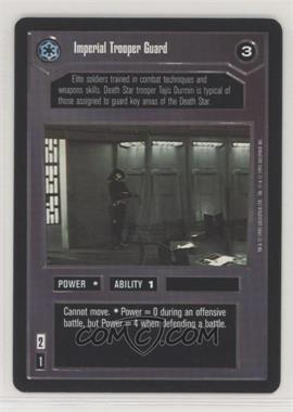 1995 Star Wars CCG: Premiere - [Base] #_ITGU - Imperial Trooper Guard