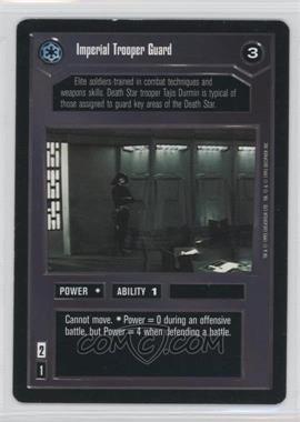 1995 Star Wars CCG: Premiere - [Base] #_ITGU - Imperial Trooper Guard [Noted]