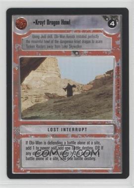 1995 Star Wars CCG: Premiere - [Base] #_KDHO - Krayt Dragon Howl