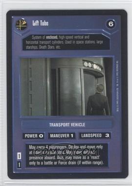 1995 Star Wars CCG: Premiere - [Base] #_LITU - Lift Tube (Dark)