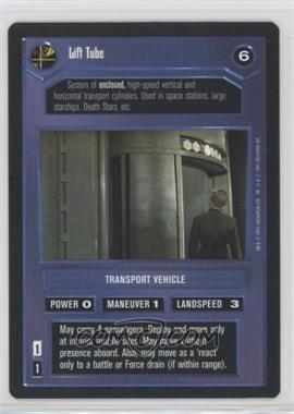 1995 Star Wars CCG: Premiere - [Base] #_LITU - Lift Tube (Dark)