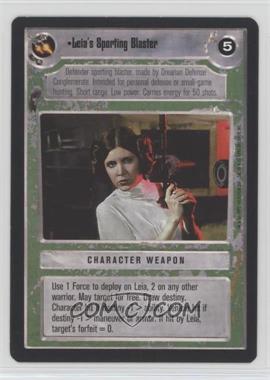1995 Star Wars CCG: Premiere - [Base] #_LSBL - Leia's Sporting Blaster