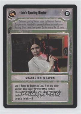 1995 Star Wars CCG: Premiere - [Base] #_LSBL - Leia's Sporting Blaster