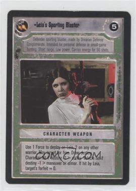 1995 Star Wars CCG: Premiere - [Base] #_LSBL - Leia's Sporting Blaster