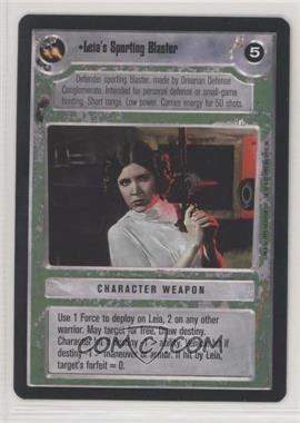 1995 Star Wars CCG: Premiere - [Base] #_LSBL - Leia's Sporting Blaster