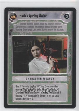 1995 Star Wars CCG: Premiere - [Base] #_LSBL - Leia's Sporting Blaster