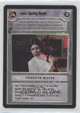 1995 Star Wars CCG: Premiere - [Base] #_LSBL - Leia's Sporting Blaster [EX to NM]