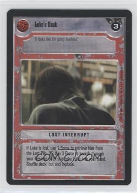 1995 Star Wars CCG: Premiere - [Base] #_LUBA - Luke's Back