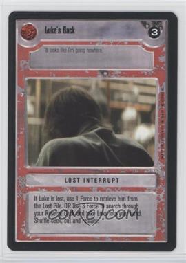 1995 Star Wars CCG: Premiere - [Base] #_LUBA - Luke's Back